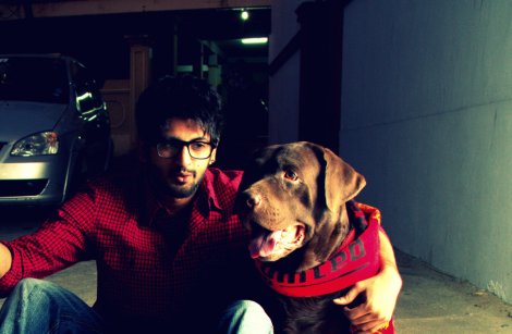 I am incomplete without my other side.. I thank god to give me Brut so I can see how I look on the other side.. !!